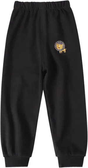Baby Boy's Pull on Jogger Toddler Sweatpants Cotton Kids Cute artoon Elastic Waist Sports Pants Unisex Kids