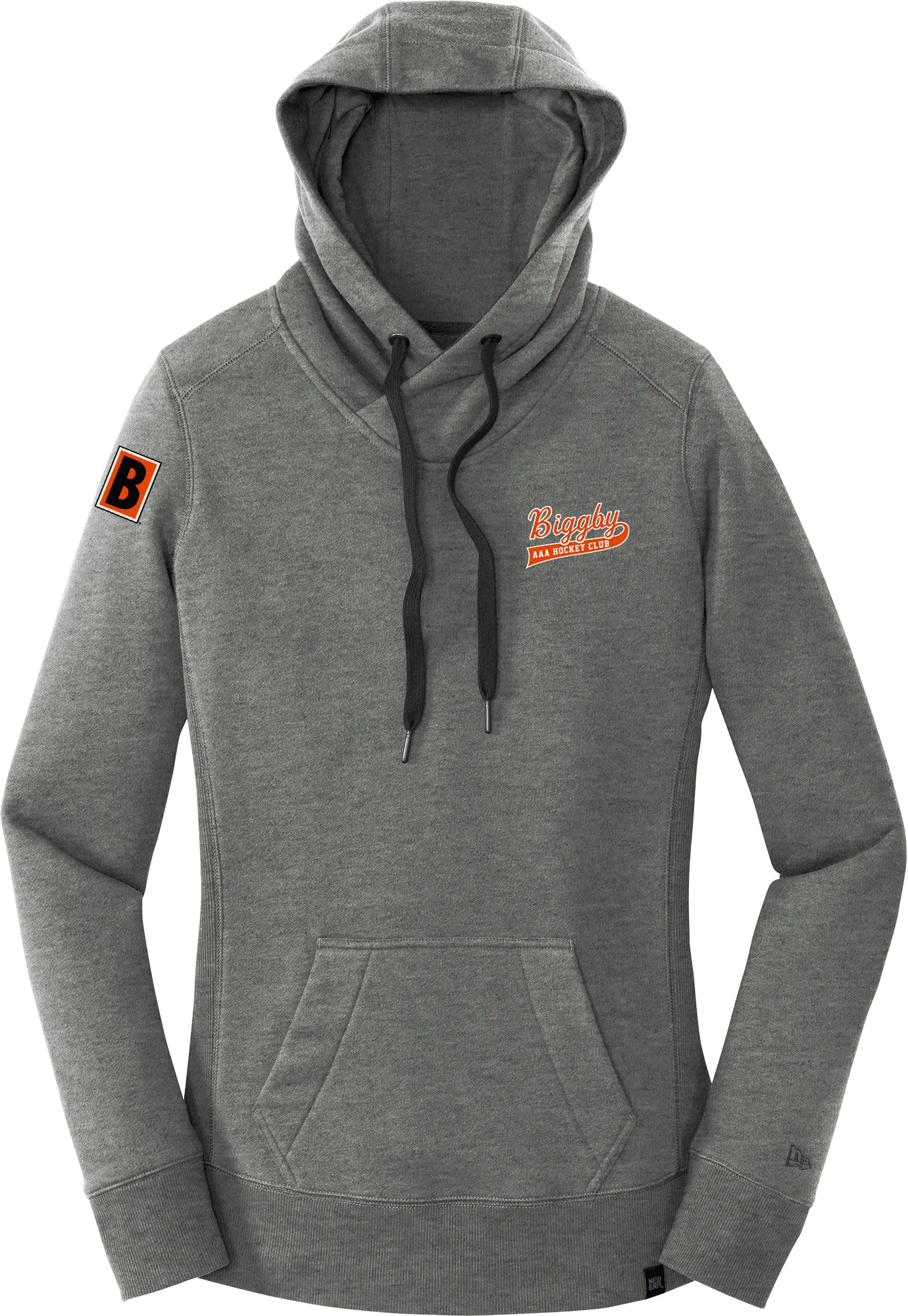 Biggby Coffee AAA New Era Ladies French Terry Pullover Hoodie