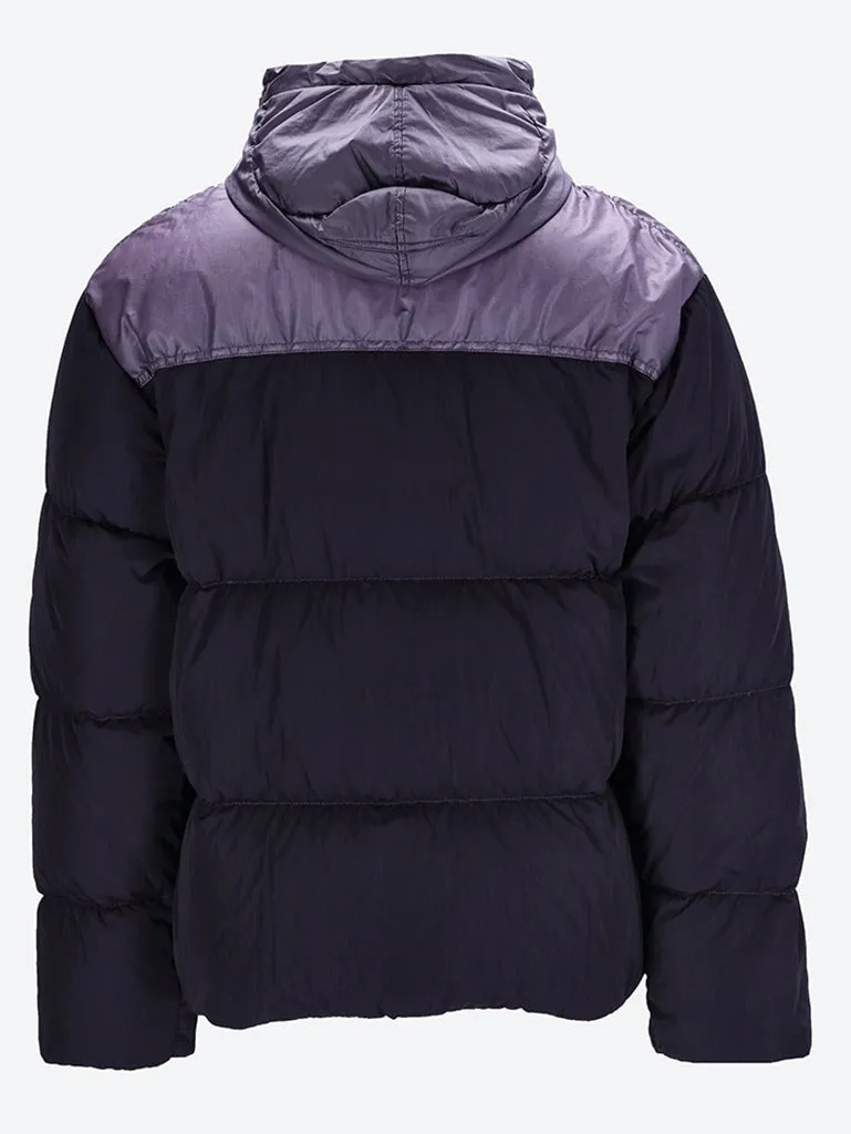 Eco Chrome-r mixed goggle down jacket