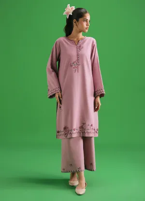 Khaddar Embroidered Co-Ord Set - Ikse-213863