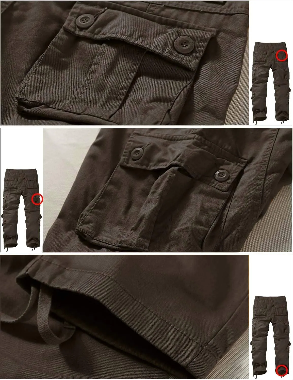 Match Men's Wild Cargo Pants