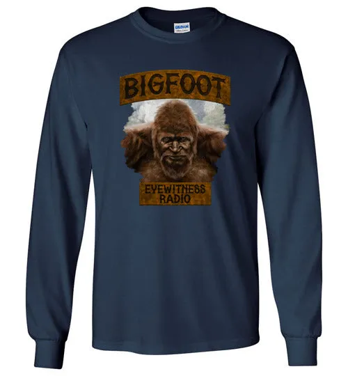 Men's Bigfoot Eyewitness High Sierra Collection Long Sleeve T-Shirt (Round)