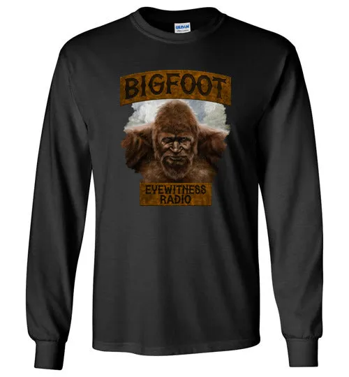 Men's Bigfoot Eyewitness High Sierra Collection Long Sleeve T-Shirt (Round)
