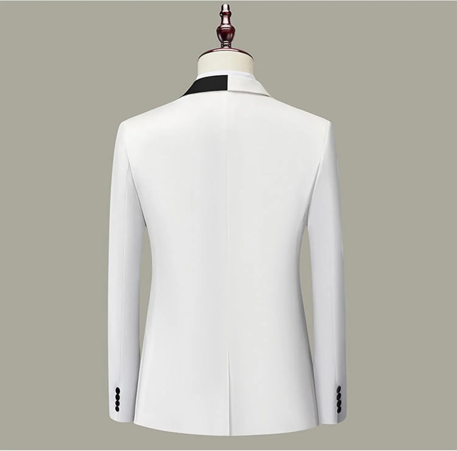 Men's Blazer Casual Sport Coats Slim Fit One Button Suit Jacket Lightweight Sports Jacket Color Block Patchwork Coat