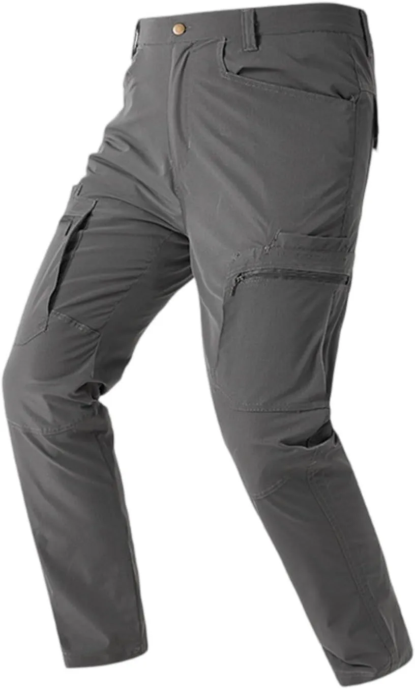 Tactical Work Cargo Pants for Men Ripstop Waterproof Stretch Quick Dry Pants Relaxed Fit Utility Outdoor Apparel