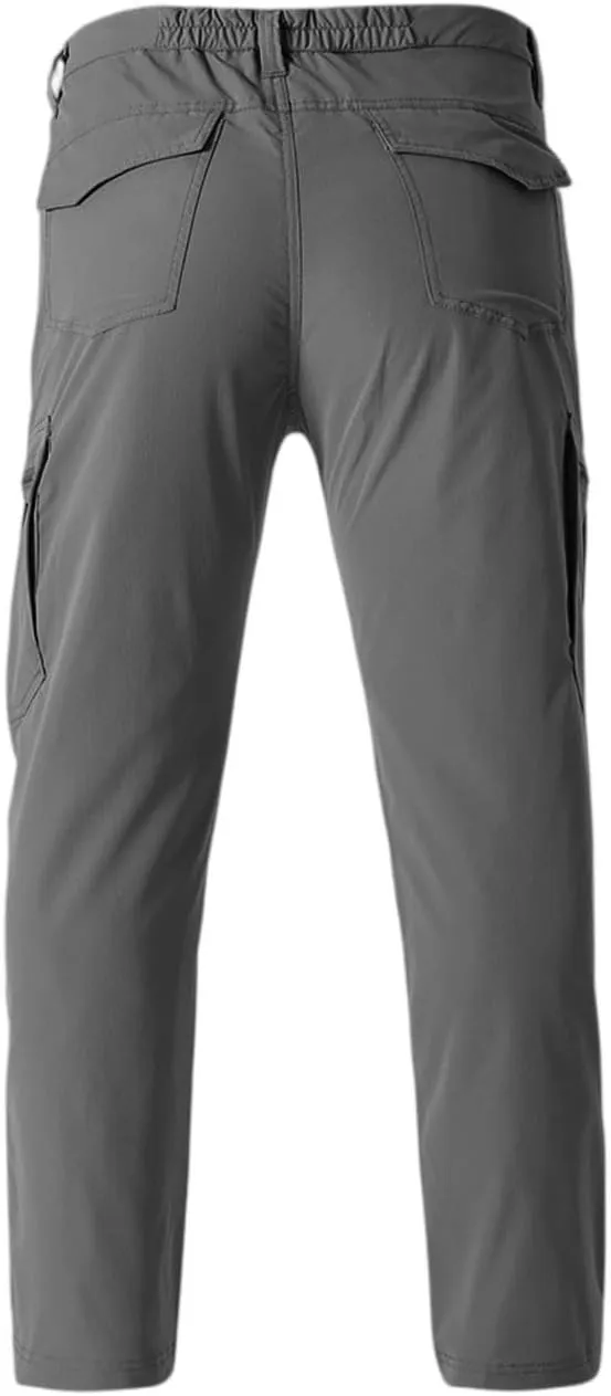 Tactical Work Cargo Pants for Men Ripstop Waterproof Stretch Quick Dry Pants Relaxed Fit Utility Outdoor Apparel