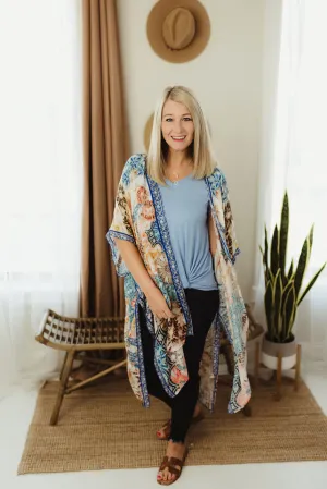 Watercolor Kimono