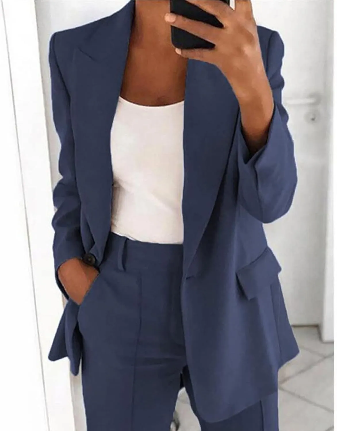 Women Cardigan Plain Blazers Jacket Blazers Outfits for Women Long Sleeve Work Blazer Winter Fall Blazers 2025